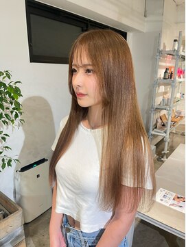 ザ オーダー(THE ORDER) ミルクティーベージュ　ハイトーン　ケアブリーチ　透明感カラー