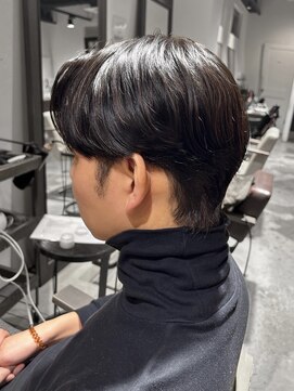 エニー 栄(Any) men's hair☆KAGAMIストレート×毛流れスタイル