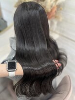 エルバイラビス 大宮(elu by lovis)&nbsp;《chihina》ダークグレー/アッシュブラック/艶カラー/韓国/大宮