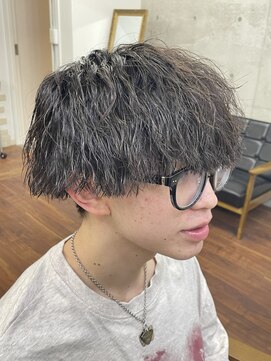 メルシー トータル ブランディング サロン(merci TOTAL BRANDING SALON) メンズ 縦落ちツイストスパイラルパーマ