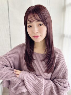 ローブ(L'Aube) 大人女性にぴったり！ツヤ感内巻きレイヤースタイル