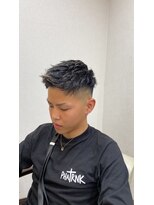 メロウメンズライン 神戸三宮(mellow men's line) ツイスト / ジェットモヒカン / アップバング