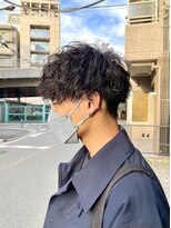 ハグ 横浜(HUG)&nbsp;無造作パーマ×王道マッシュ