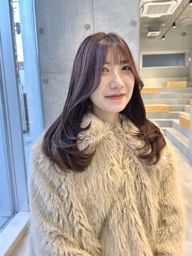 カケル(×.) レイヤー／ピンクラベンダー