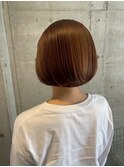 まろやか丸みボブ×キャラメルグロウ