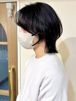 クレビアテン(CreBiA ten_)&nbsp;メンズウルフ　メンズミディアム　ニュアンススタイル