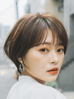 ガーデンヨコハマ(GARDEN YOKOHAMA) ショート ショートボブ ハイライトカラー 縮毛矯正 夏