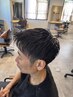 【川田指名限定】メンズカット＋眉カット＋炭酸シャンプー＋頭皮ケア