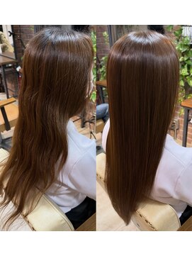 スット 渋谷(slut) くせ毛改善ストレート