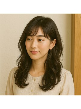 スープレックス ヘアーデザイン(SOUPREX HAIR DESIGN) セミロング髪質改善デジタルパーマ　20代 30代 40代 50代 60代