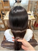 髪質改善ストレート！