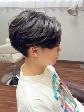 リ メイロ(Re.Meiro) フェザーパーマ【メンズ/パーマ/眉毛/沖縄市/美里】