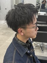 リオールバイニアウ(RE:ALL by Niau) MEN’S HAIR/サーフカール/刈り上げセンターパート/新田