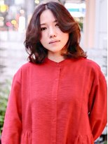 ビュートリアム 福岡(BEAUTRIUM)&nbsp;品格を感じる顔まわりにレイヤーを入れたミディアムレイヤー