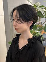 ジアン バイ ミルボン NU茶屋町+(GIEN by milbon)&nbsp;大人女性ハンサムショート/前髪なし/ショートスタイル