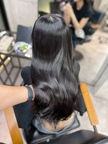 ルート 南堀江(route)&nbsp;ストレートロング/ワンカール/ツヤ髪/似合わせカット/髪質改善