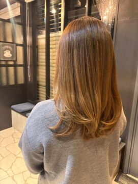 シャインヘアフラッペ 新百合ヶ丘2号店(Shine hair frappe) Shine  hair  frappe   レイヤーカット