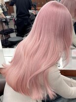 ニコトウキョウ 新宿(nico TOKYO)&nbsp;ホワイトピンクダブルカラーピンクハイトーン韓国レイヤー