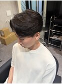 毛流れセンターパート