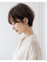 ウィールール 札幌店(WE RULE)&nbsp;20代30代/大人可愛い丸みショート×ナチュラルブラウン