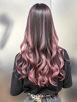 ワンスタイル(One style)&nbsp;【ケアブリーチ2回】バレイヤージュ＋髪質改善トリートメント