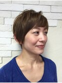 大人可愛いショート