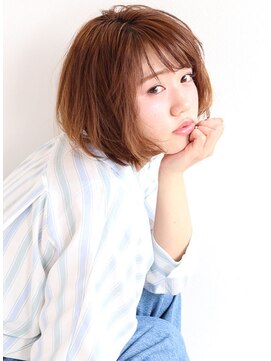 バルス(BLS) かざらないウェーブボブが好き【 藤枝/髪質改善/カラー】