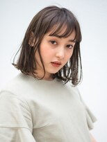 メイクス 表参道(MAKE'S omotesando)&nbsp;大人かわいい耳かけ切りっぱなしボブ