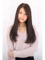 ヘア アンド ビューティー ジーン 日進店(hair&beauty geen)&nbsp;『geen』好感度UP！DarkBrownカラー×ワンカールストレート