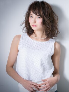 カバーヘア イヴ 戸頭店(COVER HAIR EVE) *EVE戸頭*くせ毛風カール♪愛されふわミディx