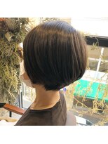 ジュエ (jouer) ダークグレージュボリュームある前下がりレイヤーショート
