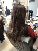 透け感 オリーブベージュ