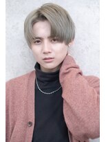 ジョエミバイアンアミ(joemi by Un ami)&nbsp;（joemi 新宿）サイドパートのセンター分け韓国マッシュ　近江