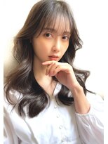 チョビー(Chobii) デジタルパーマロングヘアカタログゆるふわ韓国風表参道栗原/335