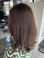 ヘアデザイン ファブロ(hair design FABRO.)&nbsp;ベージュ×レイヤー♪