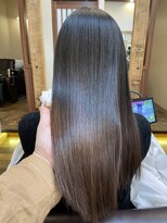 髪穂庵 カミノキモチ 髪質改善ヘアエステ【ビフォアとの違いをご覧ください】