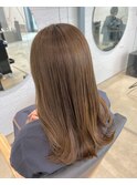 ブリーチなし☆ミルクティーベージュ