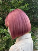 ミニボブハイトーンカラージューシーピンクラベンダー