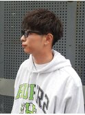ツーブロック マッシュパーマ ツイストスパイラル【札幌】