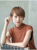 似合わせカットイメチェンショート大人かわいいフルバンク小顔