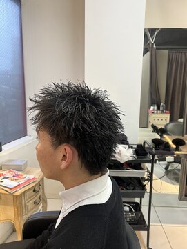 アイズ 海老名(AIZU) スパイキーショート　ザクザクショート　ボックスショート