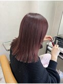大人可愛い大人美人ふんわりカール小顔カットショコラアッシュ