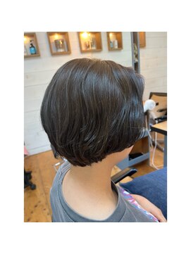 ラゴム(Lagom) ＃お客様スタイル ＃グレーアッシュ