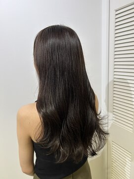 アドラーブル 万代店 (adorable) 20代30代大人美人小顔ブリーチなし韓国ヘアアッシュブラック