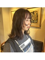 アルマヘアー(Alma hair by murasaki)&nbsp;◎顔まわりレイヤーのセミディスタイル◎