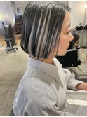 コントラストインナーカラーボブ