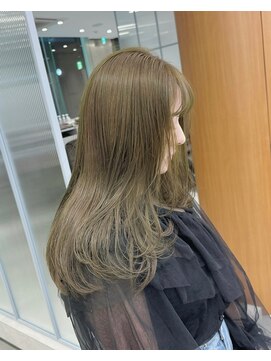 ガリカ 大名(Gallica) <オバマ>ブリーチなしオリーブカラー×ワンカールレイヤー