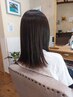 デザインカット+オーガニックカラー全体+リンケージトリートメント