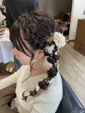 ローブ(L'aube) 成人式ヘア