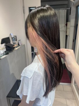 テトラ バイ ネオリーブ 横浜西口店(tetra by neolive) ＊ペールピンクインナーカラー＊[横浜/横浜駅]